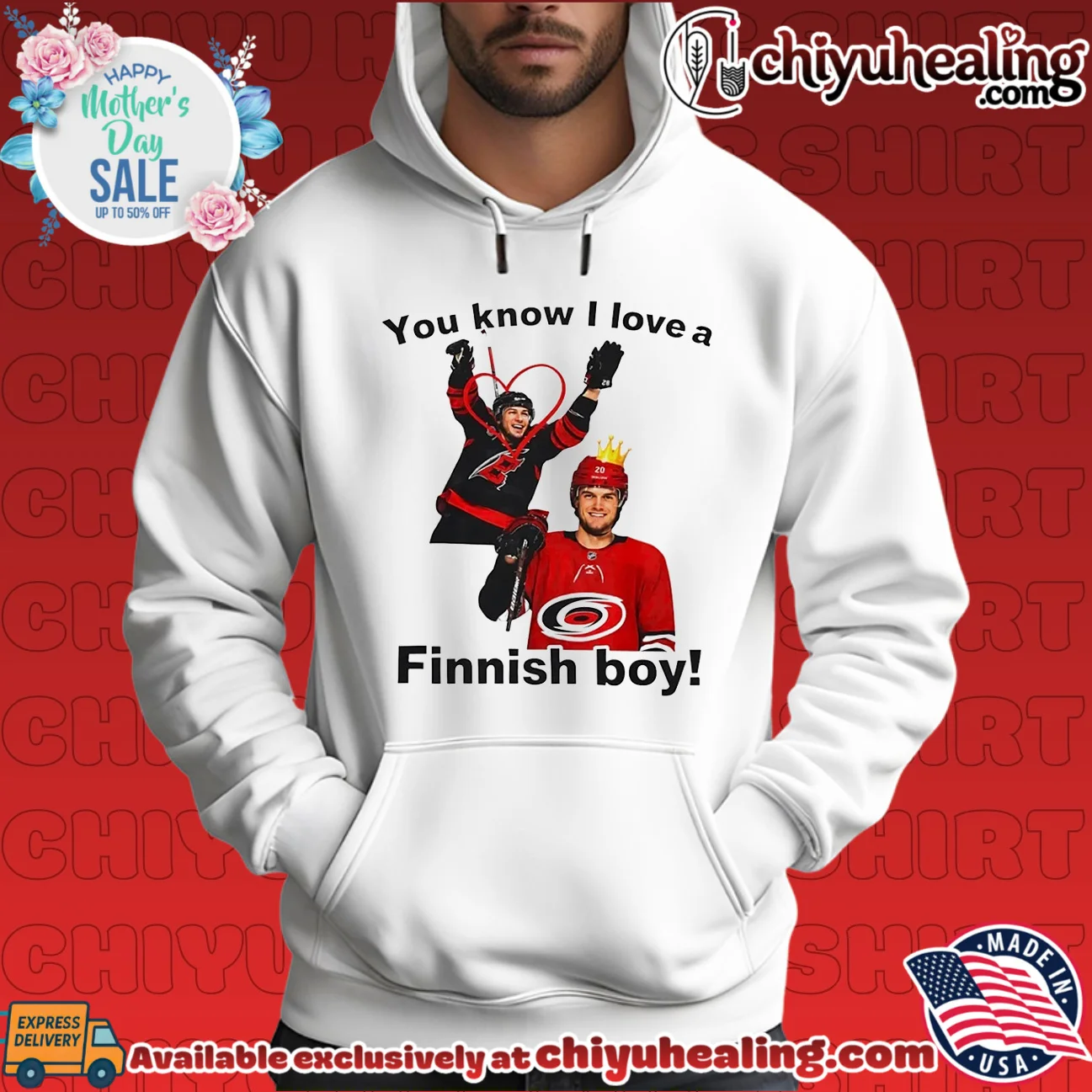 Ron Francis Carolina Hurricanes You know I love a Finnish boy essential shirt & hoodie - Ultimate Tribute Merch Ron Francis Carolina Hurricanes You know I love a Finnish boy essential shirt & hoodie - Ultimate Tribute Merch