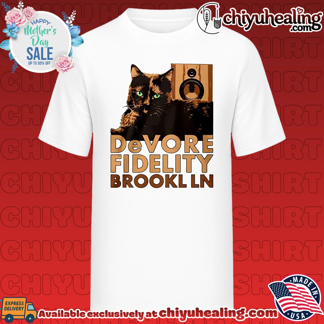 Roxy Memorial Silk Screened Devore Fidelity