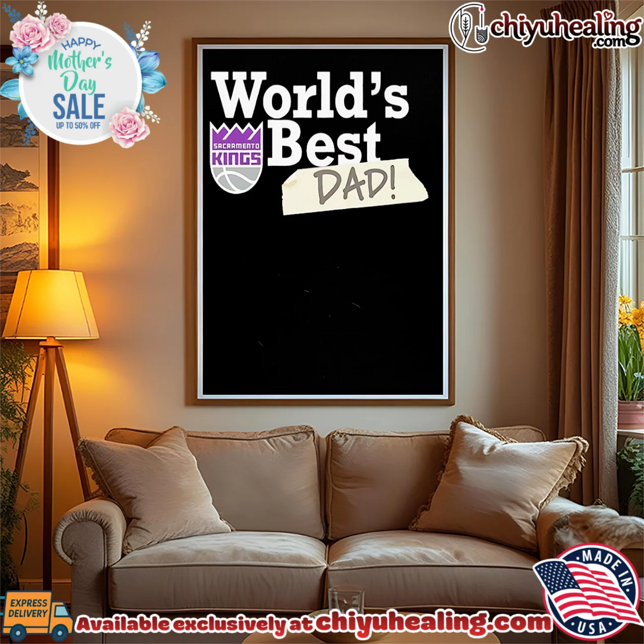 Sacramento Kings World's Best Dad 2026 timeless shirt & hoodie - New Arrival Sacramento Kings World's Best Dad 2026