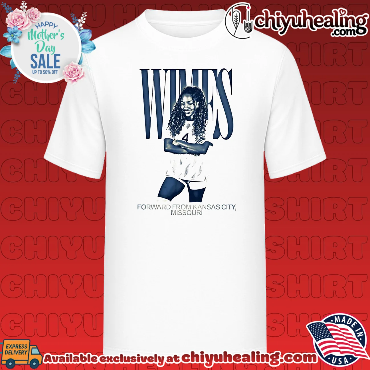 Saige Wimes Kansas City Current Forward shirt & hoodie