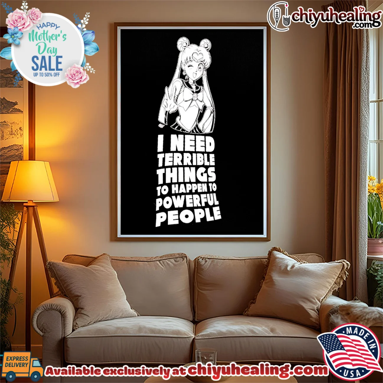 Sailor Moon I Need Terrible Things to Happen to Powerful People shirt & hoodie Sailor Moon I Need Terrible Things to Happen to Powerful People shirt & hoodie
