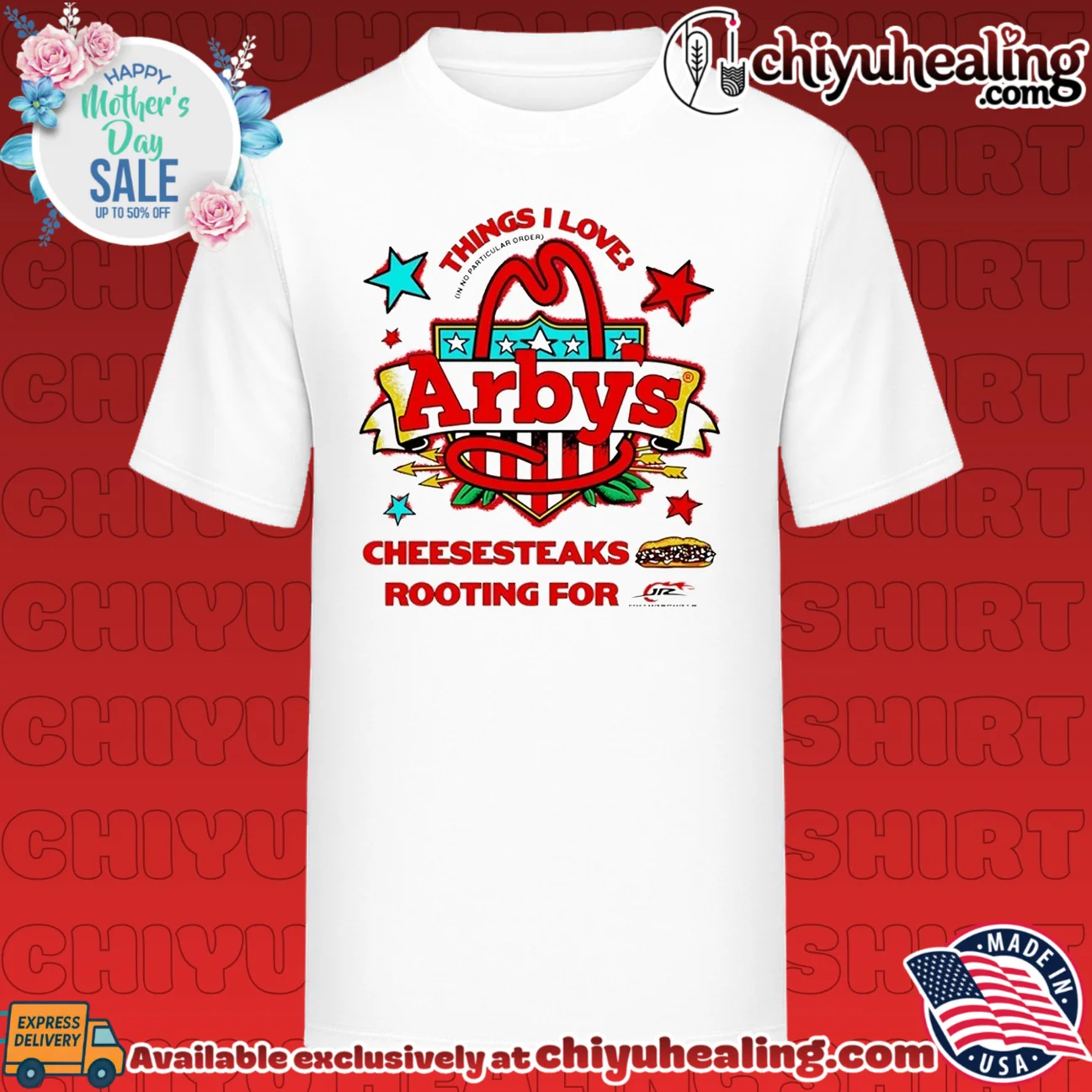 Sammy Smith arby's things I love cheesesteaks rooting for jr motorsports