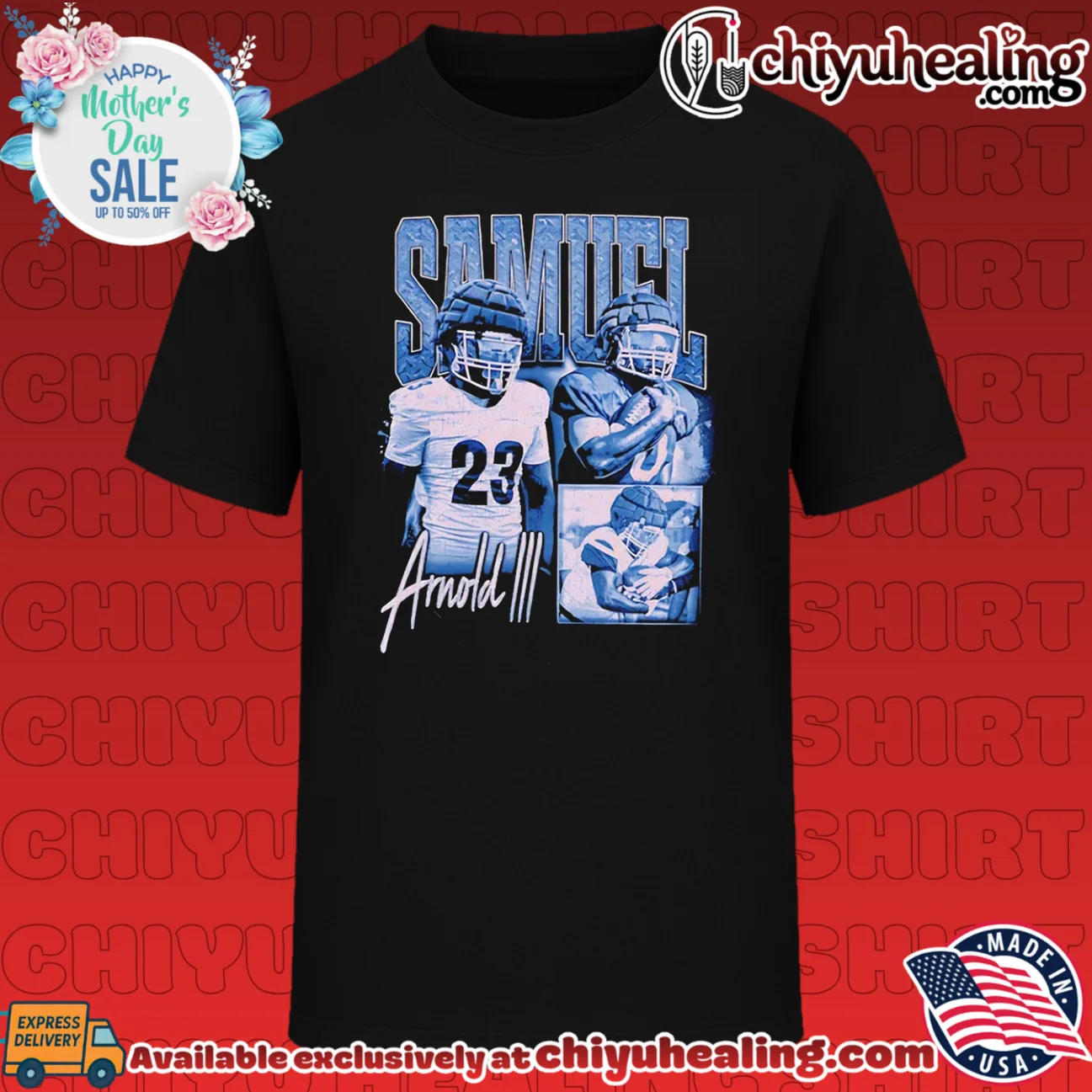 Samuel Arnold III Football Player athlete shirt & hoodie