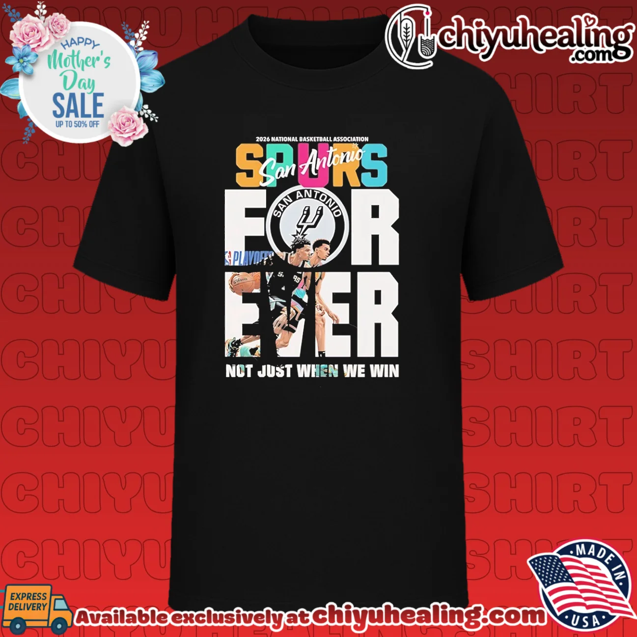 San Antonio Spurs 2026 National Basketball Association forever not just when we win