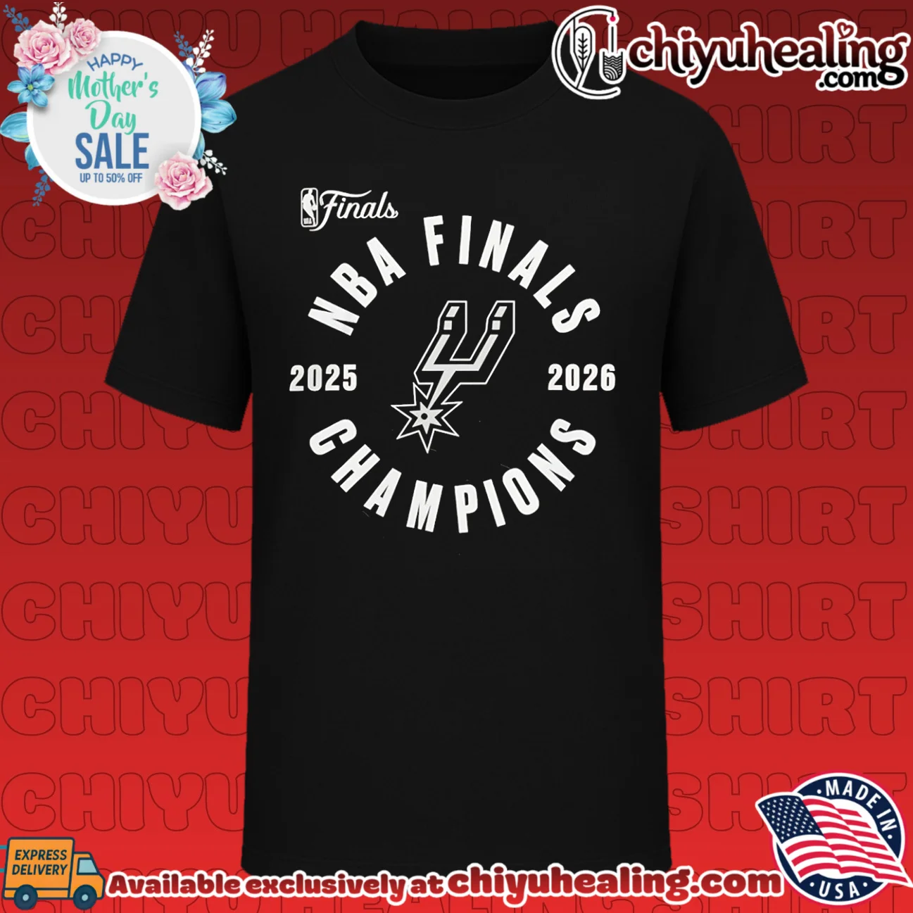 San Antonio Spurs 2026 Nba Finals Champions Offensive Rebound