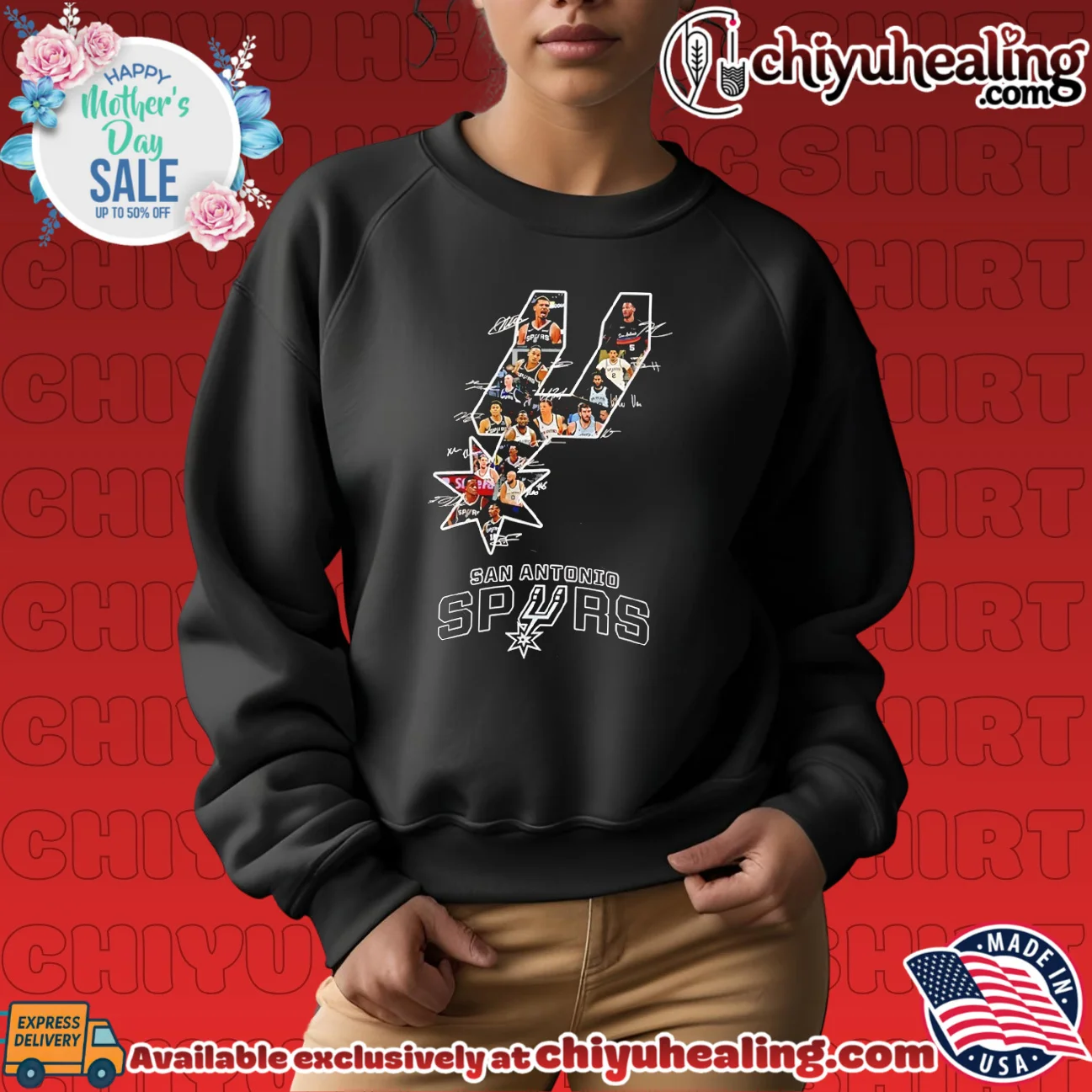 San Antonio Spurs big team logo retro shirt & hoodie - Ultimate Tribute Merch San Antonio Spurs big team logo