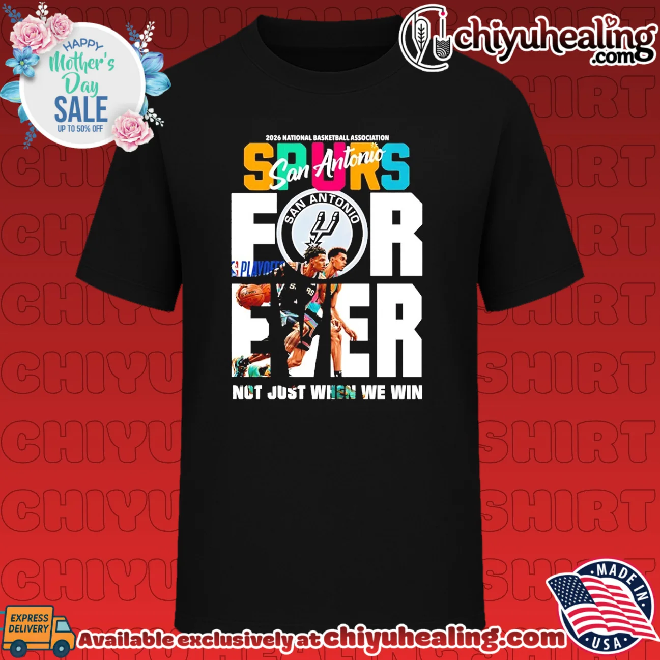 San Antonio Spurs Forever not just when we win 2026 NBA