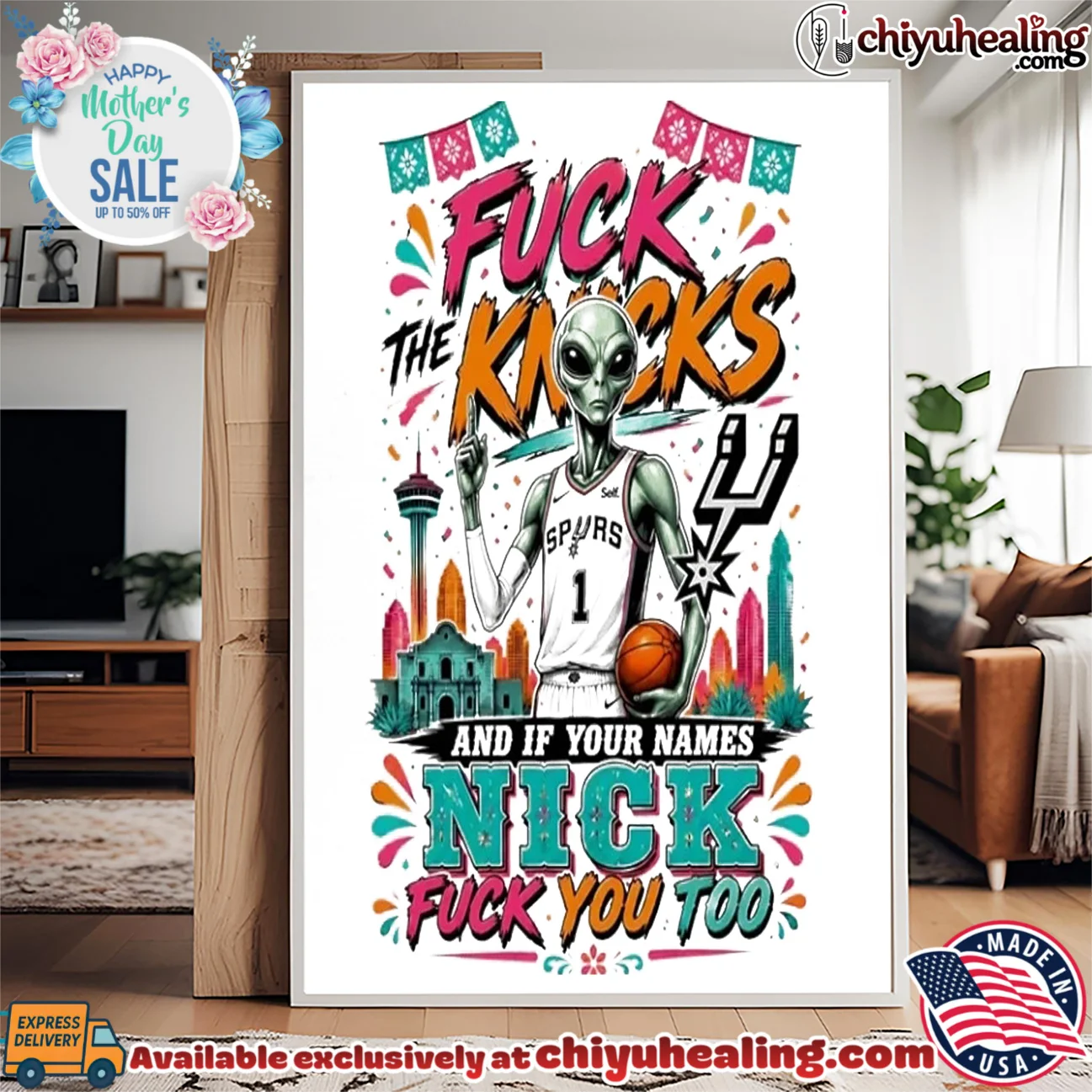 San Antonio Spurs fuck the Knicks and if your names Nicks fuck you too classic shirt & hoodie | Aesthetic Apparel San Antonio Spurs fuck the Knicks and if your names Nicks fuck you too
