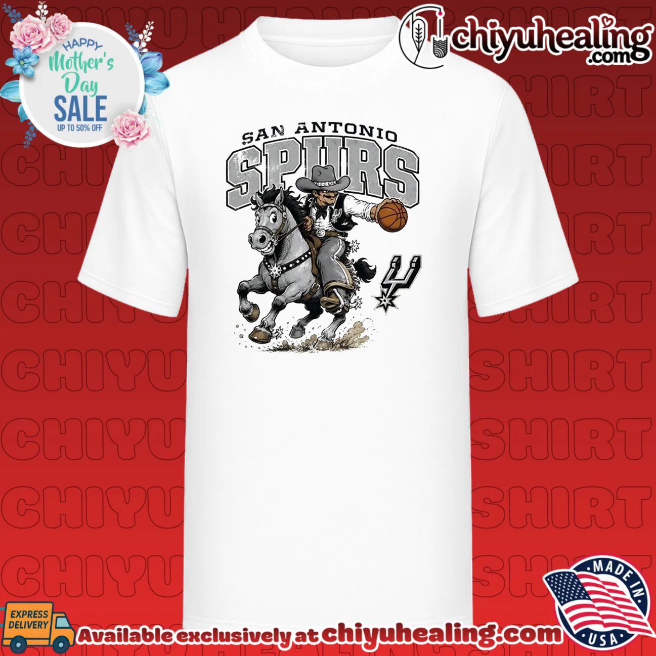 San Antonio Spurs mascow cowboy