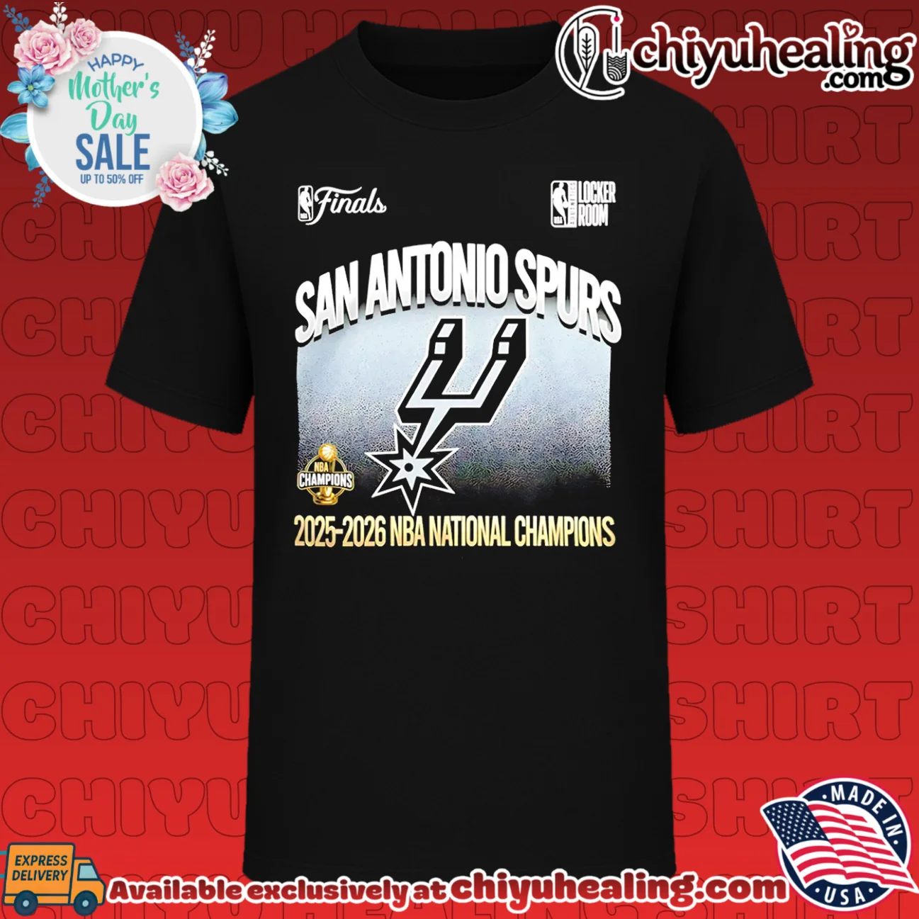 San Antonio Spurs NBA Cup Champions 2025 2026 Locker Room