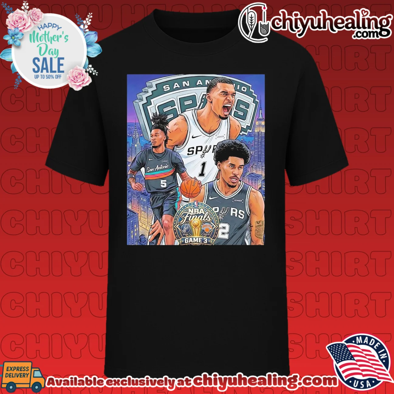 San Antonio Spurs NBA Finals Game 3 graphic