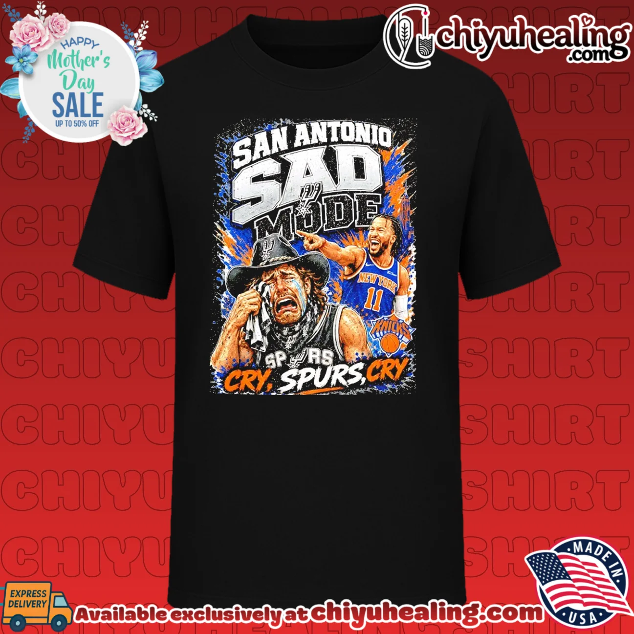 San Antonio Spurs Sad mode cry Spurs cry New York Knicks 2026 World Champions