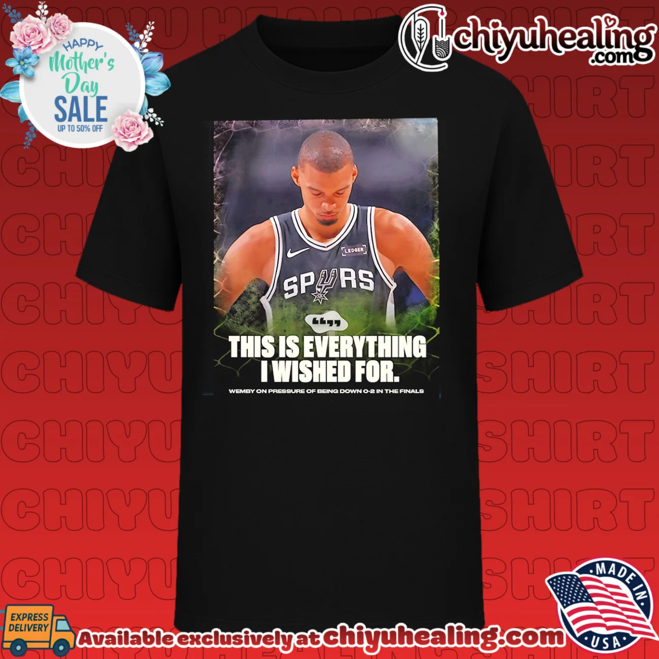 San Antonio Spurs this is everything I wished for Wemby on pressure of being down