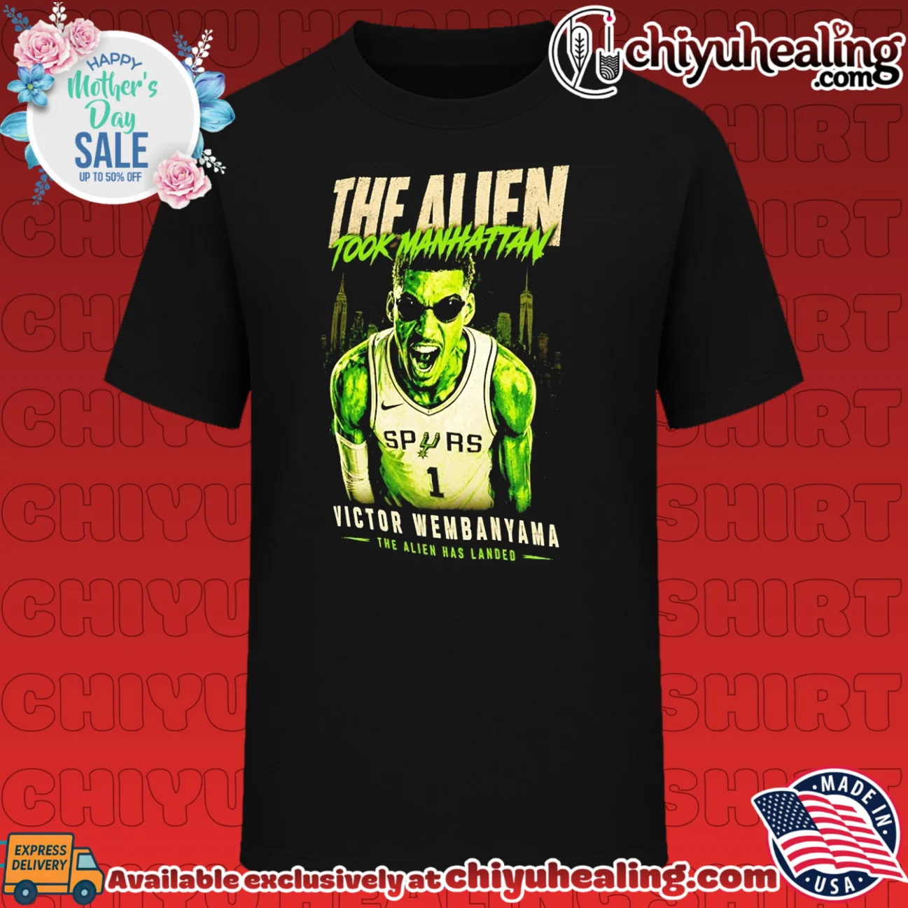 San Antonio Spurs Victor Wembanyama The Alien Took Manhattan