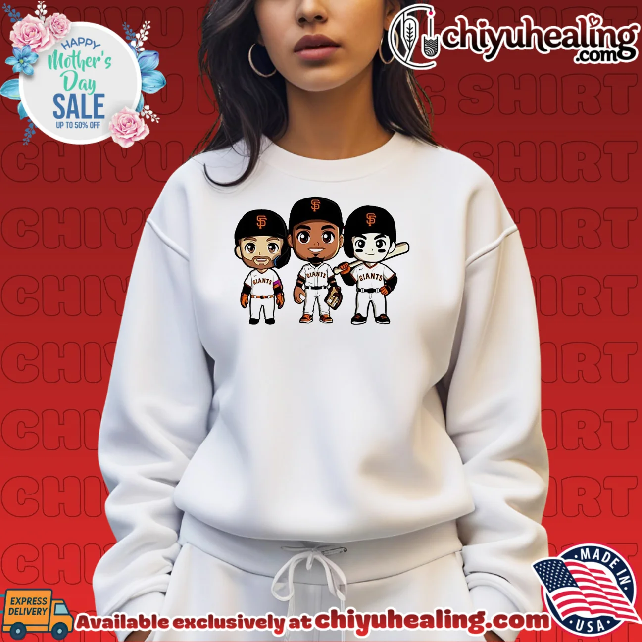 San Francisco Giants Chibi Players MLB Baseball Chibi shirt & hoodie San Francisco Giants Chibi Players MLB Baseball Chibi shirt & hoodie