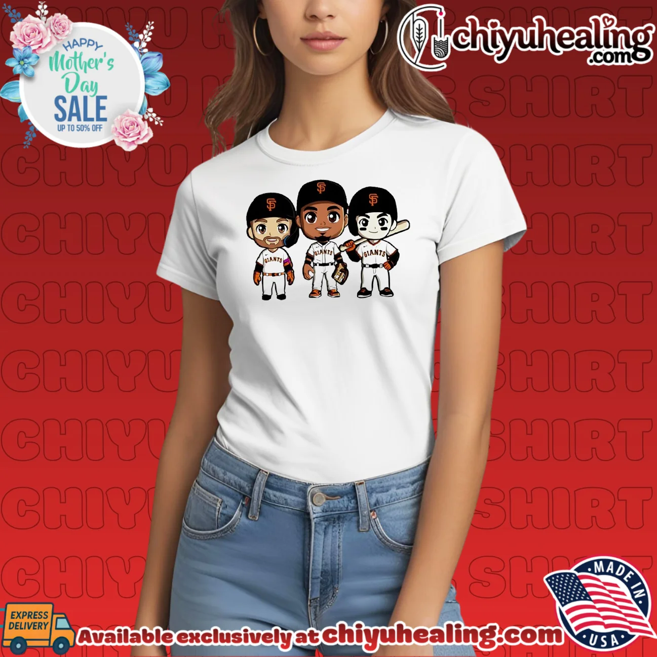 San Francisco Giants Chibi Players MLB Baseball Chibi shirt & hoodie San Francisco Giants Chibi Players MLB Baseball Chibi shirt & hoodie