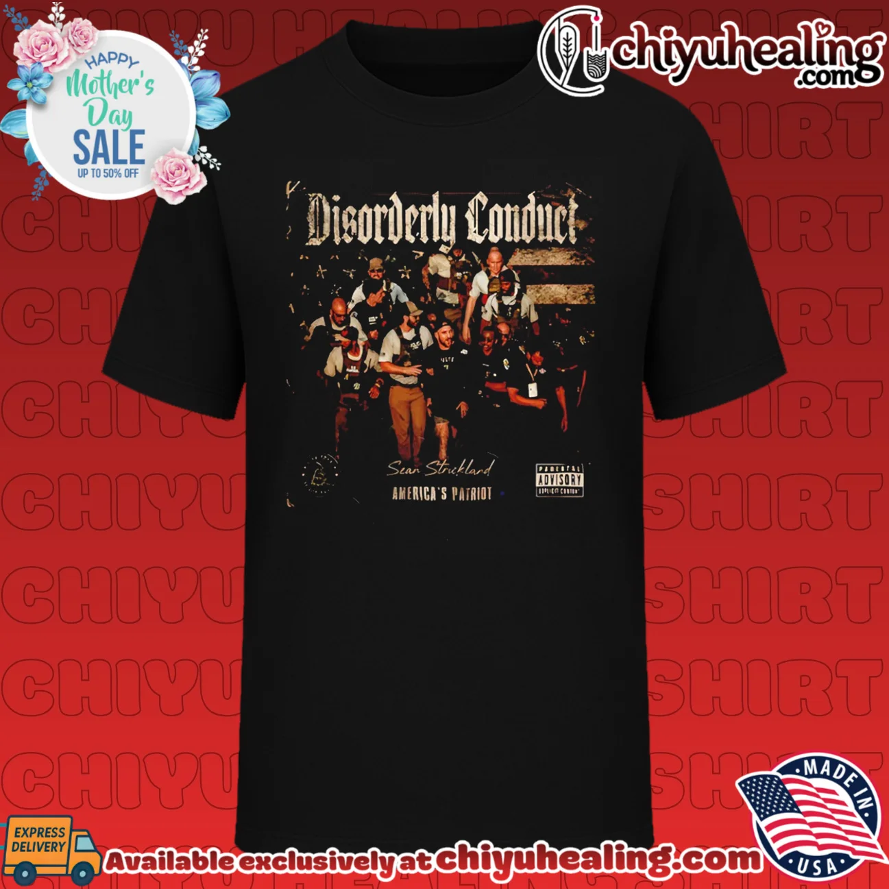 Sean strickland disorderly conduct america's patriot