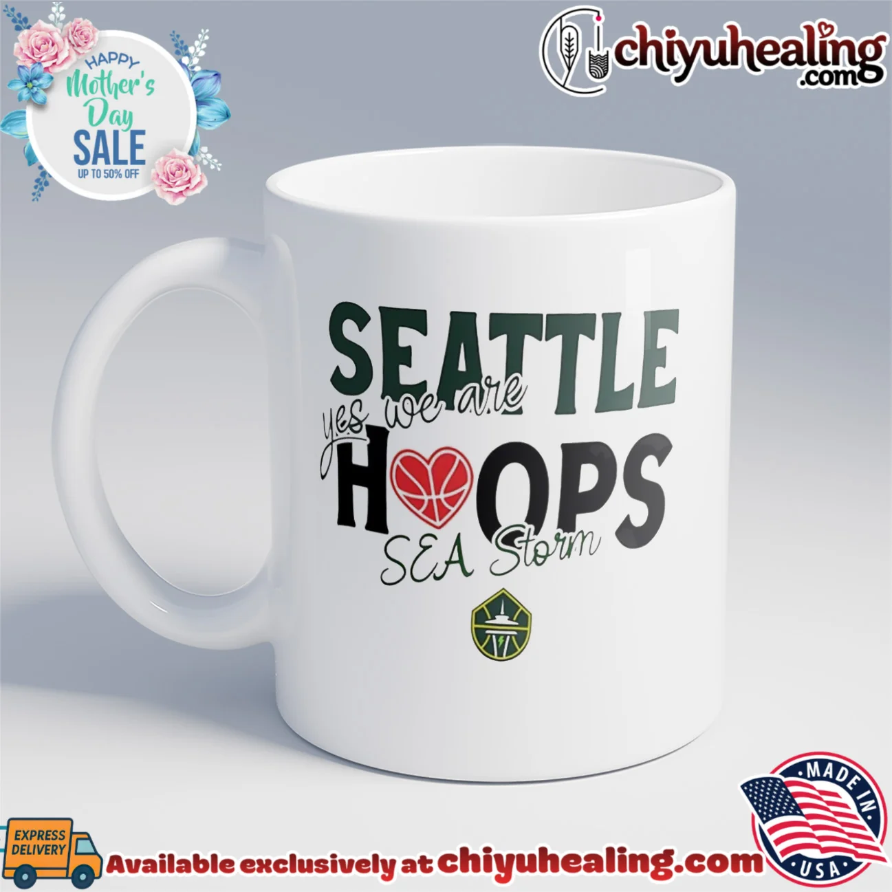 Seattle Storm Hoops yes we are Sea Storm viral shirt & hoodie - Ultimate Gift Edition Seattle Storm Hoops yes we are Sea Storm