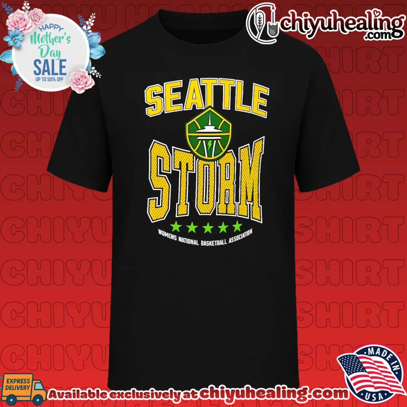 Seattle Storm WNBA 2026 Starter Center Squeeze