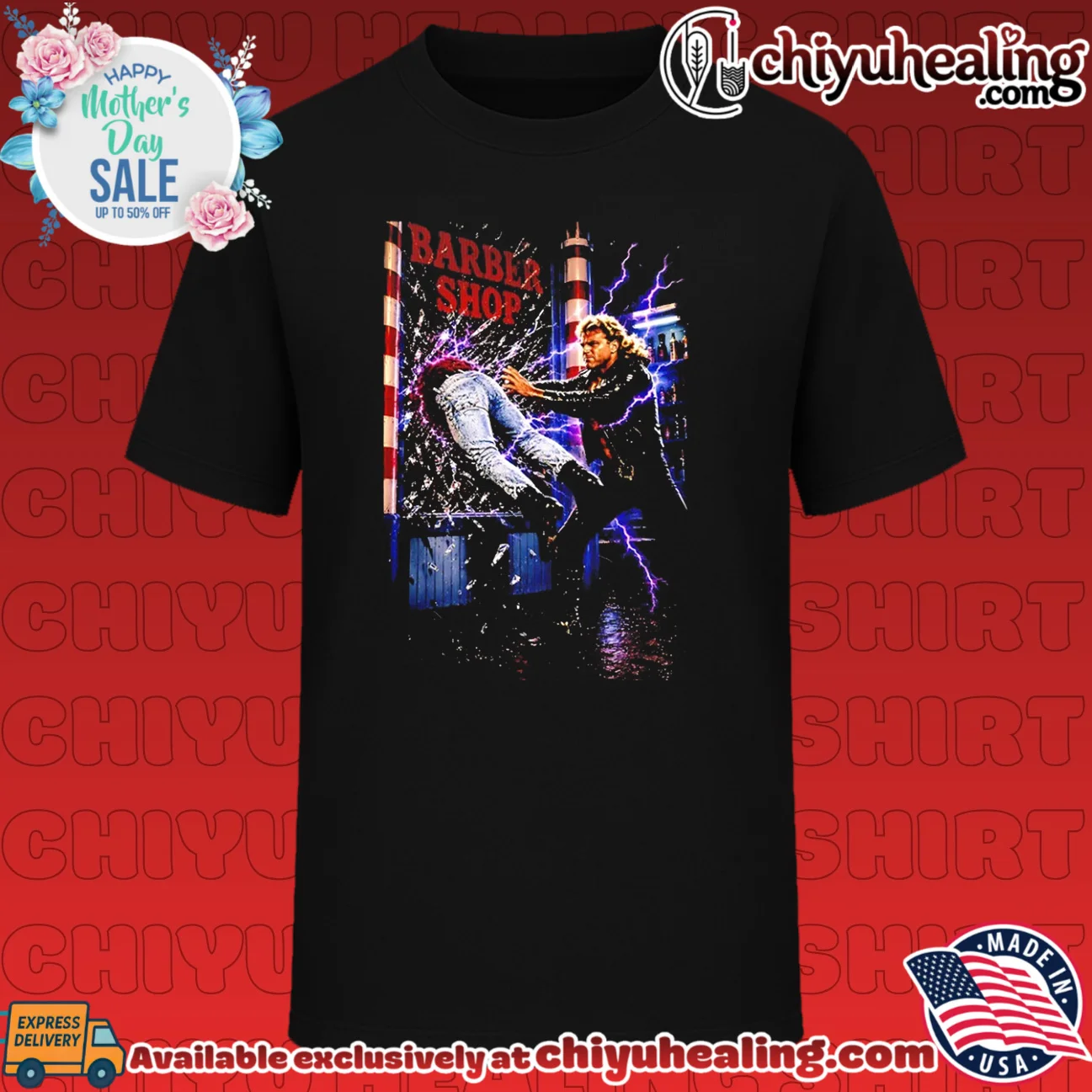 Shawn Michaels Throws Marty Jannetty Through the Barber Shop Window shirt & hoodie