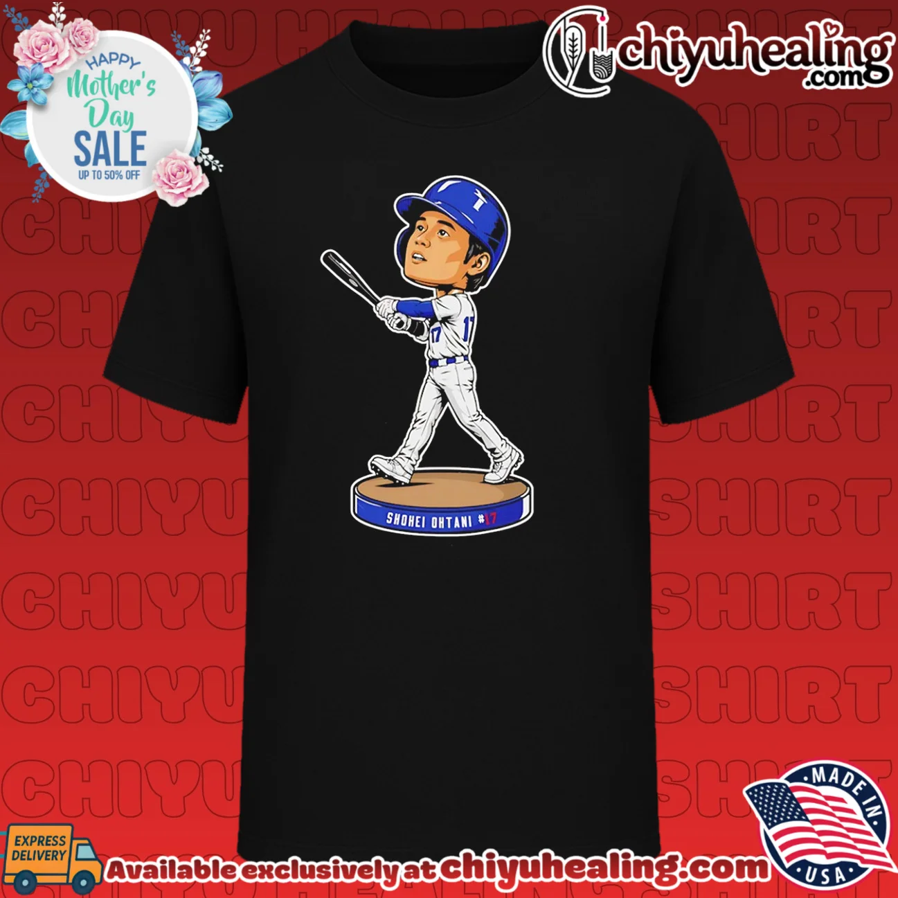 Shohei Ohtani Los Angeles Dodgers Bobblehead shirt & hoodie