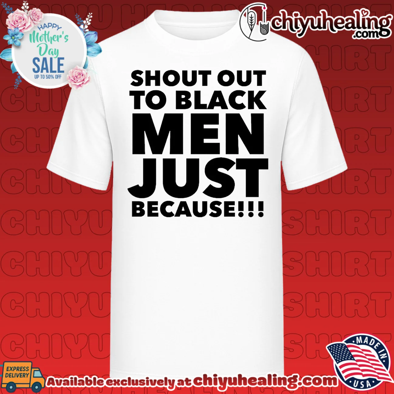 Shout Out to Black Men Just Because Inspirational Quote
