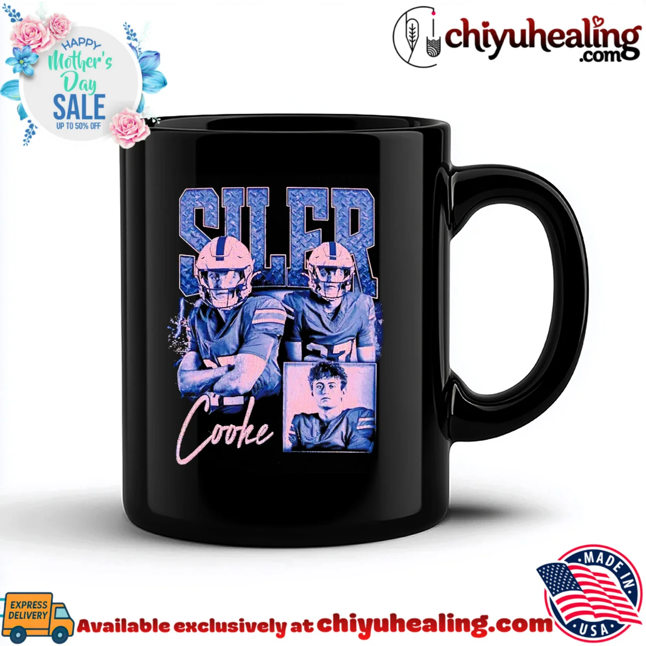 Siler Cooke Football Tribute athlete sports portrait shirt & hoodie Siler Cooke Football Tribute athlete sports portrait shirt & hoodie