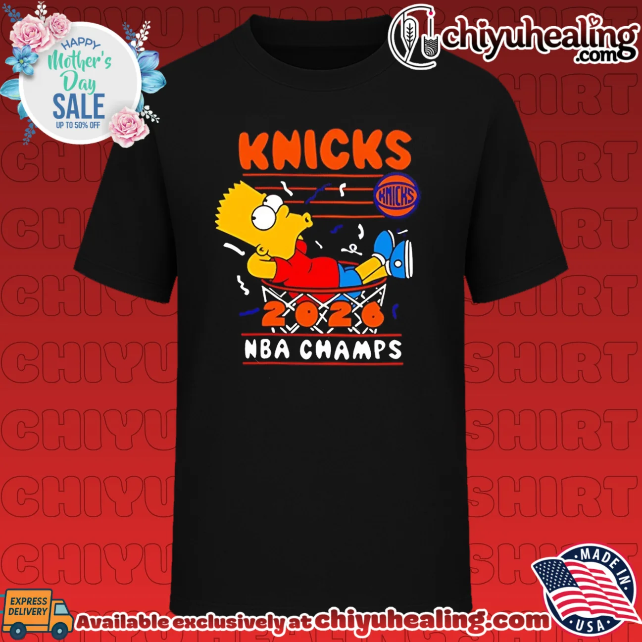 Simpsons New York Knicks Champions cartoon