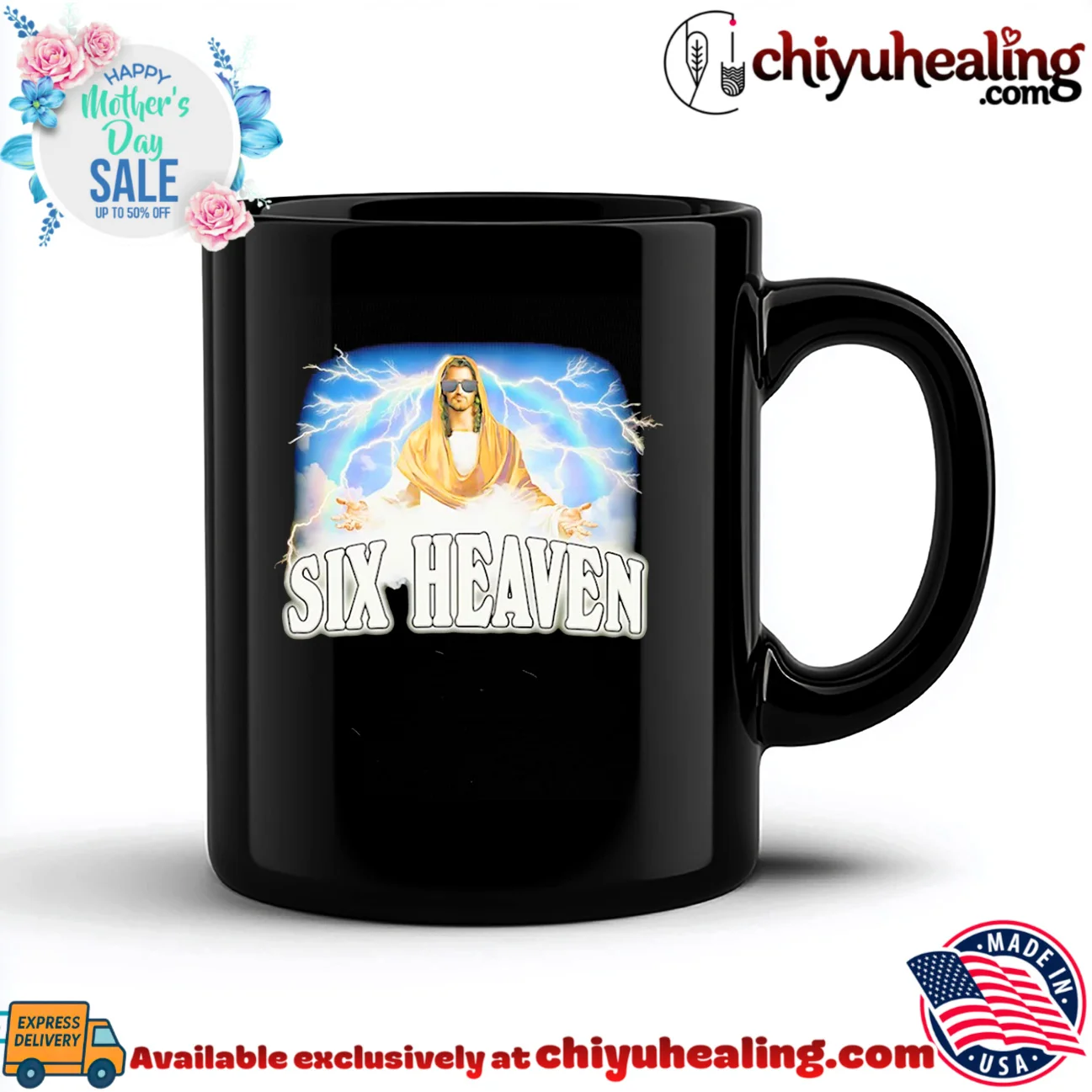Six Heaven Jesus graphic shirt iconic shirt & hoodie | IP Merchandise Six Heaven Jesus graphic shirt