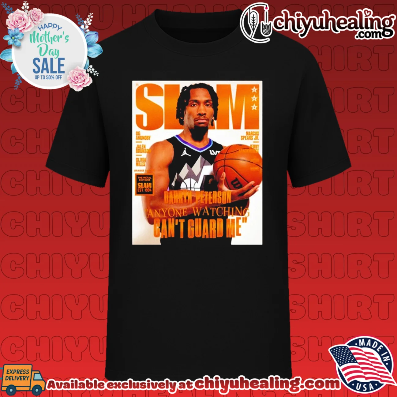 Slam 263 Darryn Peterson Utah Jazz Anyone Watching Can't Guard Me shirt & hoodie