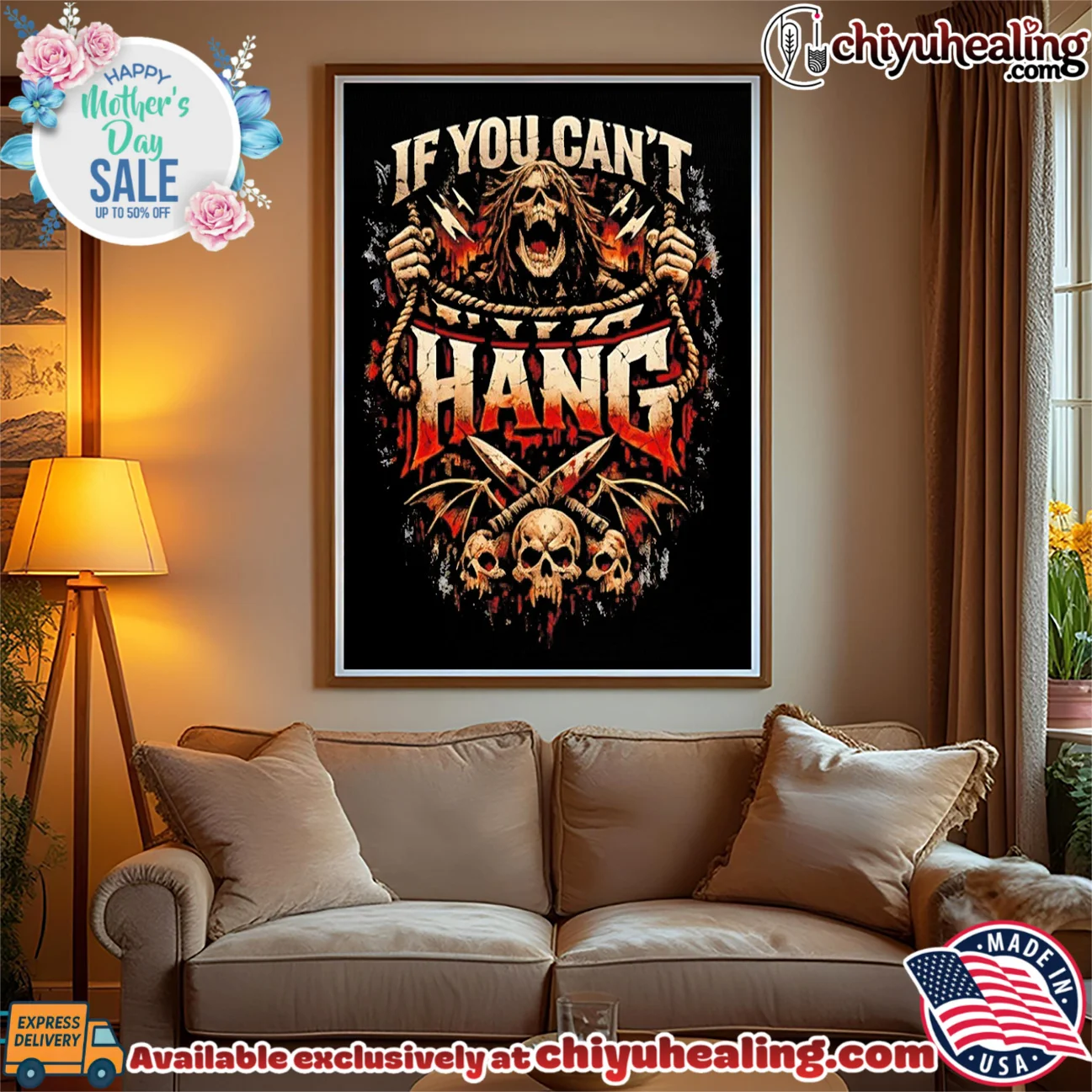 Sleeping with sirens if you can't hang masterpiece shirt & hoodie - Perfect Fan Gift Sleeping with sirens if you can't hang