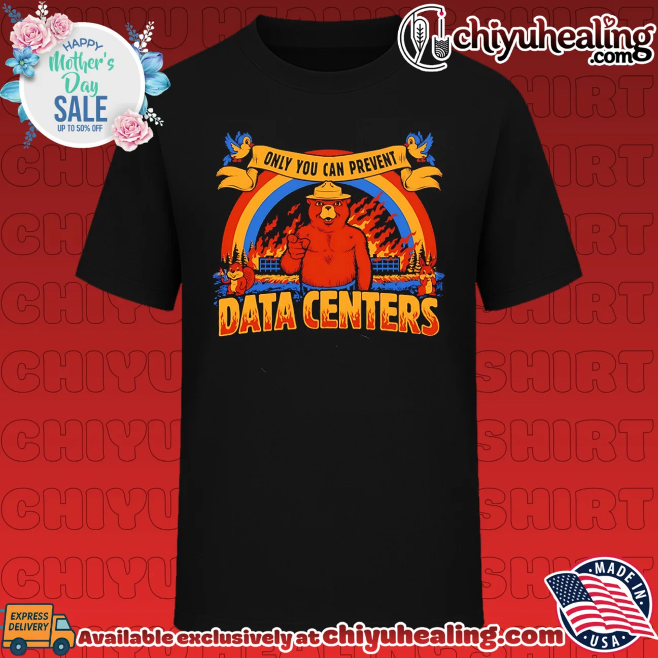Smokey Bear only you can prevent Data Centers fire