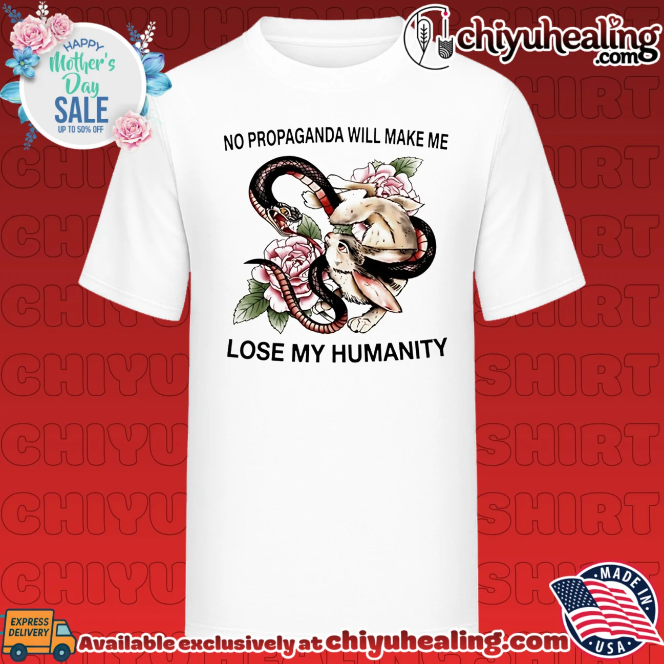Snake and Rabbit no propaganda will make me lose my humanity