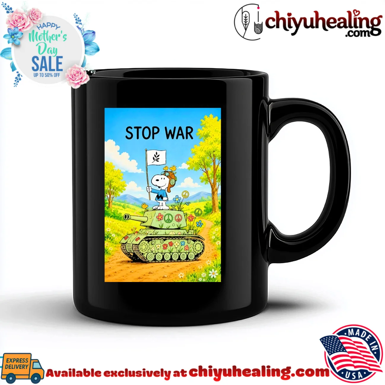 Snoopy Stop War Peace Tank Peanuts Anti-War shirt & hoodie Snoopy Stop War Peace Tank Peanuts Anti-War
