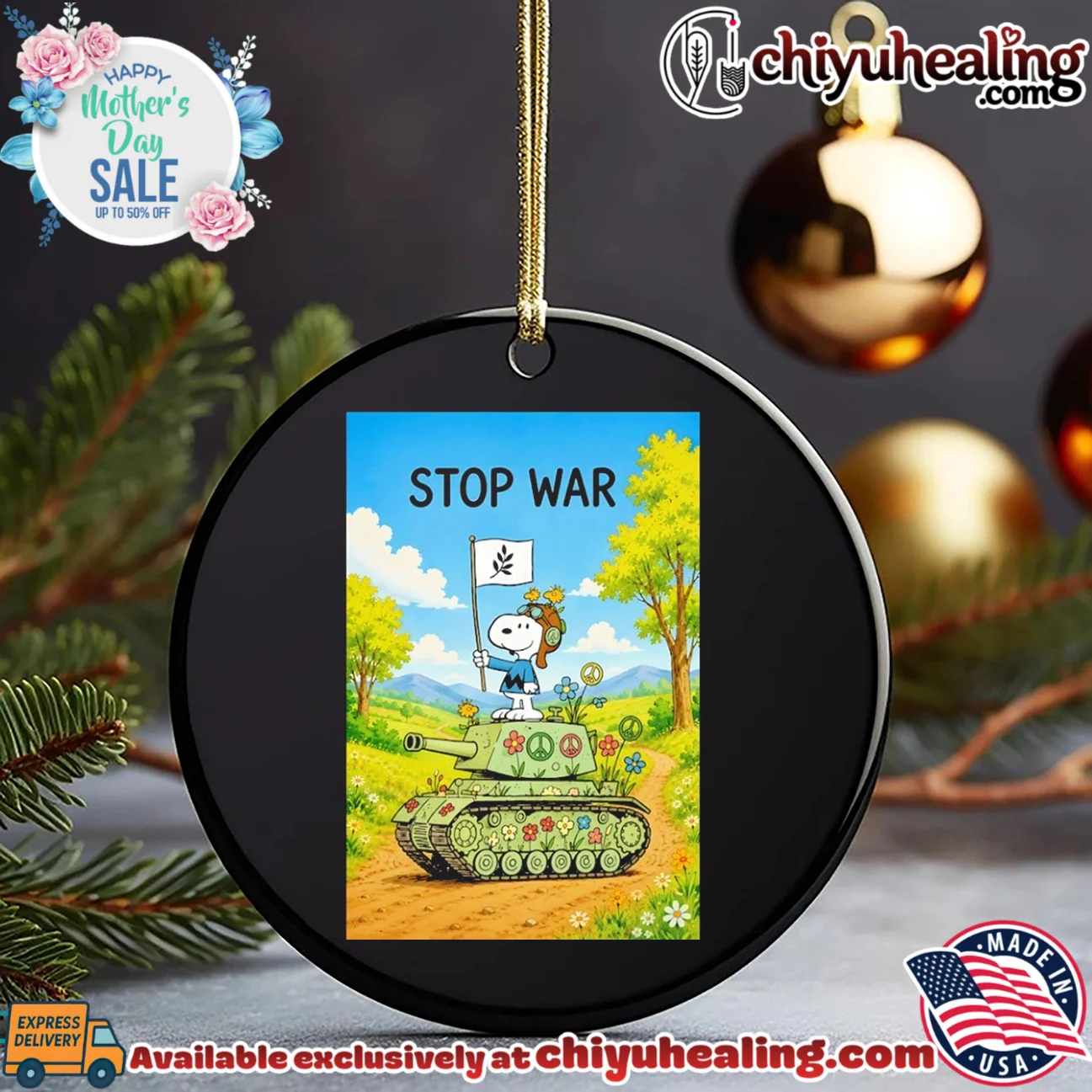 Snoopy Stop War Peace Tank Peanuts Anti-War shirt & hoodie Snoopy Stop War Peace Tank Peanuts Anti-War