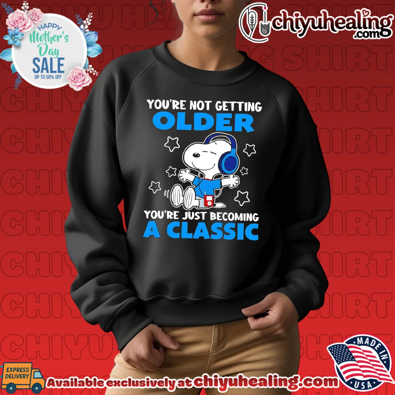 Snoopy You Are Not Getting Older You Are Just Becoming a Classic shirt & hoodie Snoopy You Are Not Getting Older You Are Just Becoming a Classic