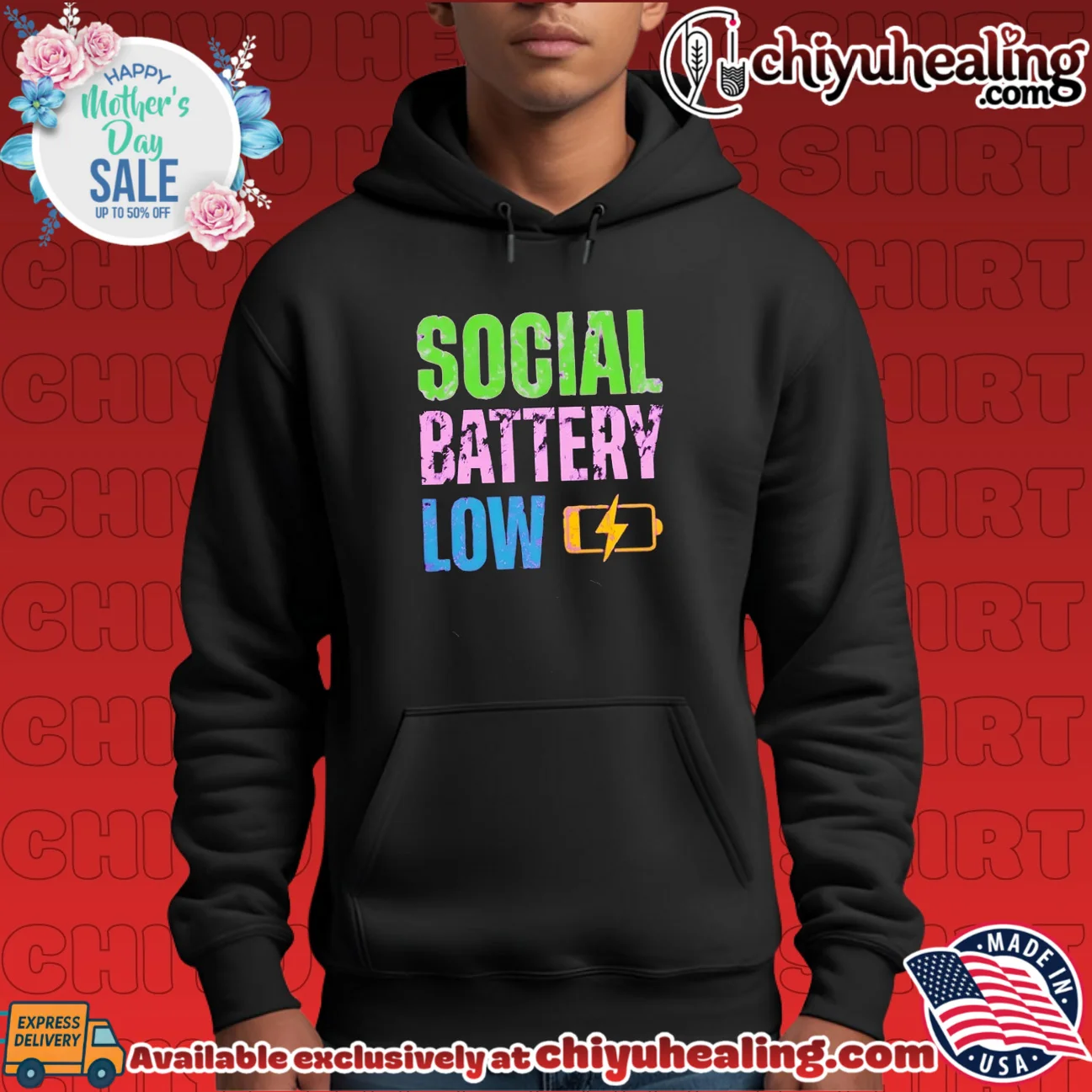 Social battery low grail shirt & hoodie - Urban Fashion Social battery low grail shirt & hoodie - Urban Fashion
