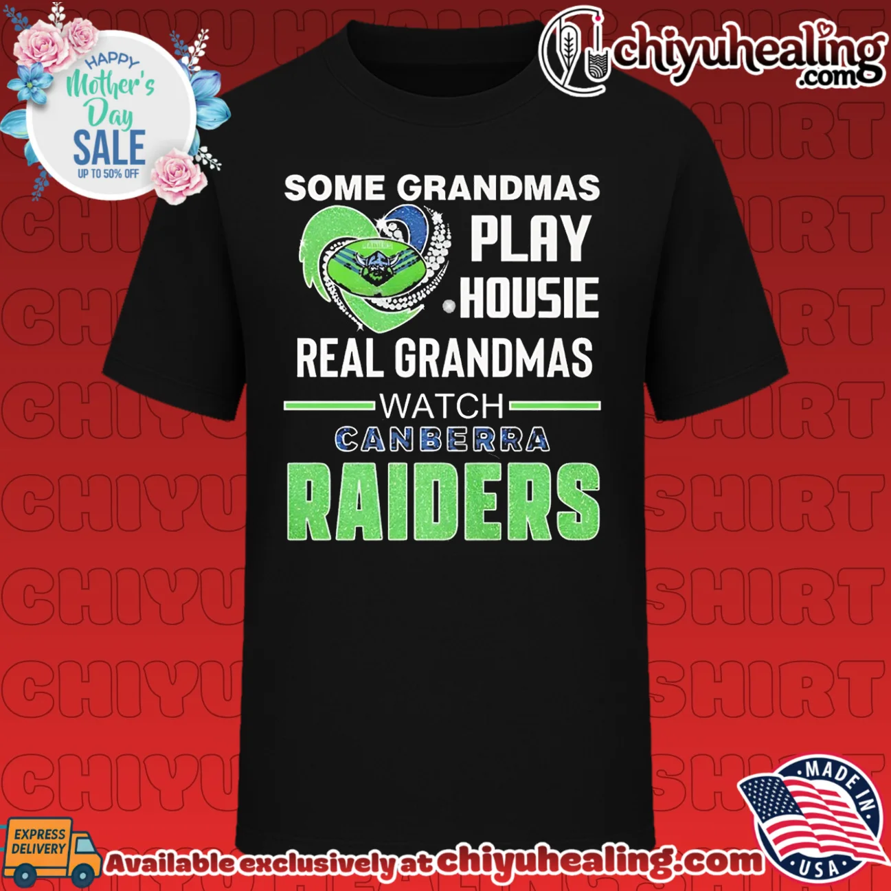 Some grandmas play housie real grandmas watch Canberra Raiders