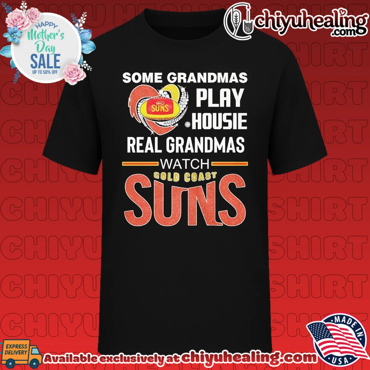 Some grandmas play housie real grandmas watch Gold Coast Suns