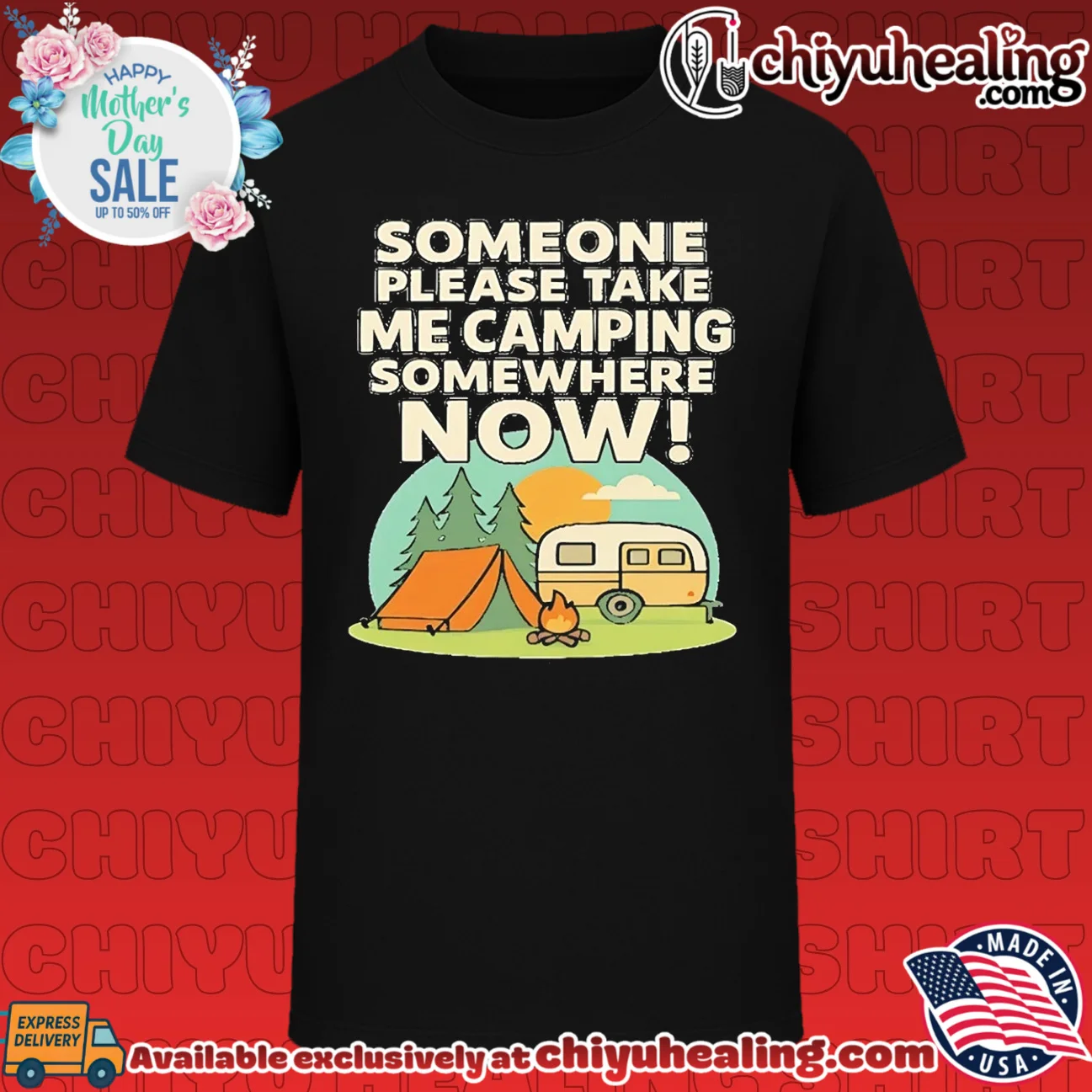 Someone please take me camping somewhere now vintage shirt & hoodie