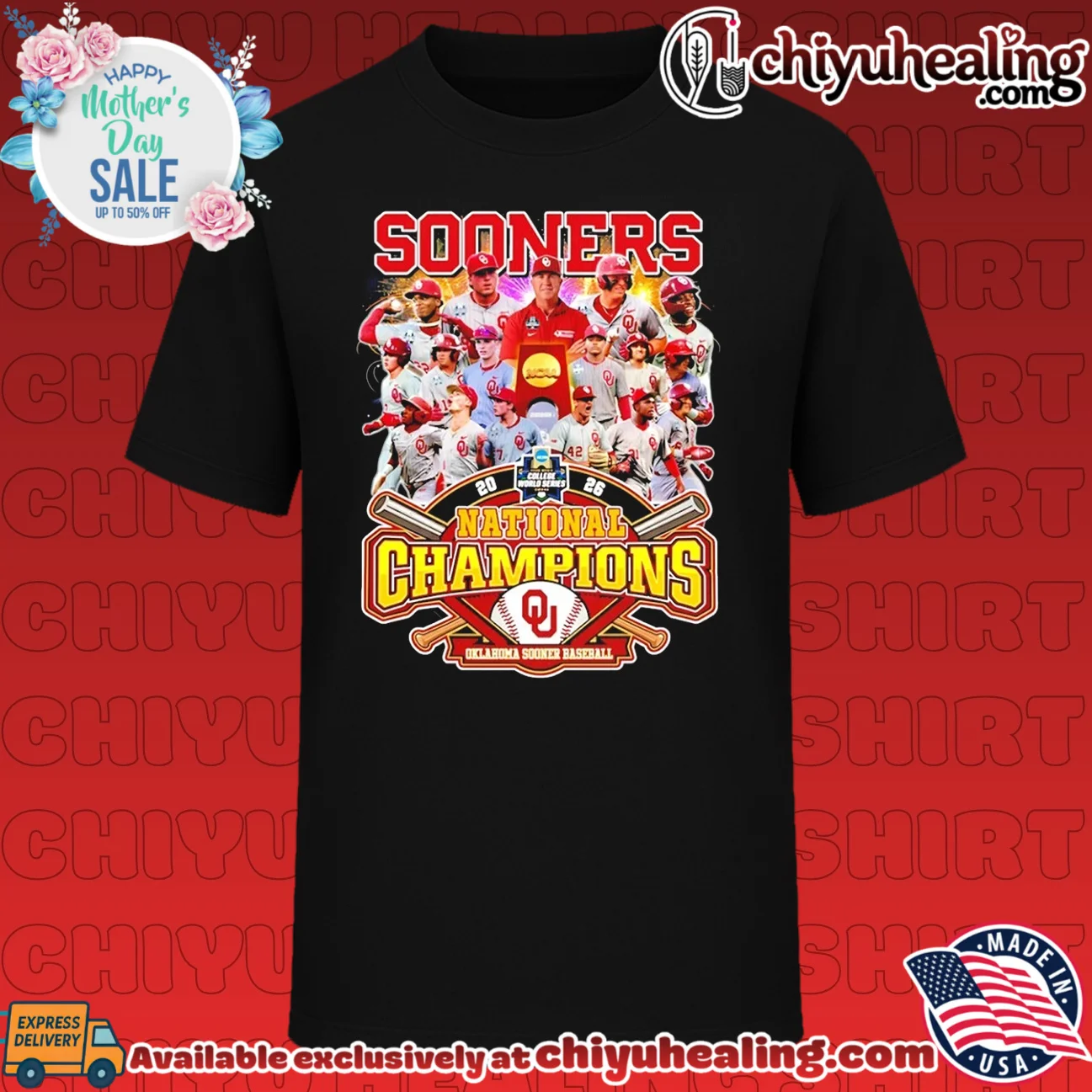 Sooners 2026 National Champions Oklahoma Sooners Baseball shirt & hoodie
