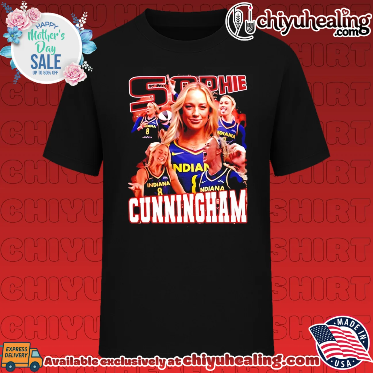 Sophie Cunningham Indiana Fever Basketball Legend 2026 shirt & hoodie