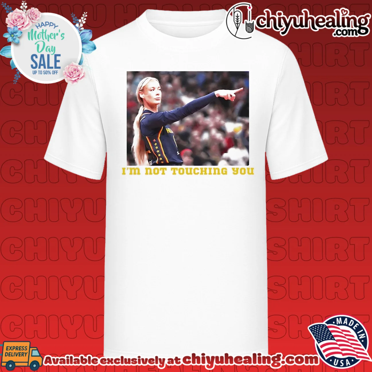 Sophie Cunningham Indiana Fever I'm Not Touching You shirt & hoodie