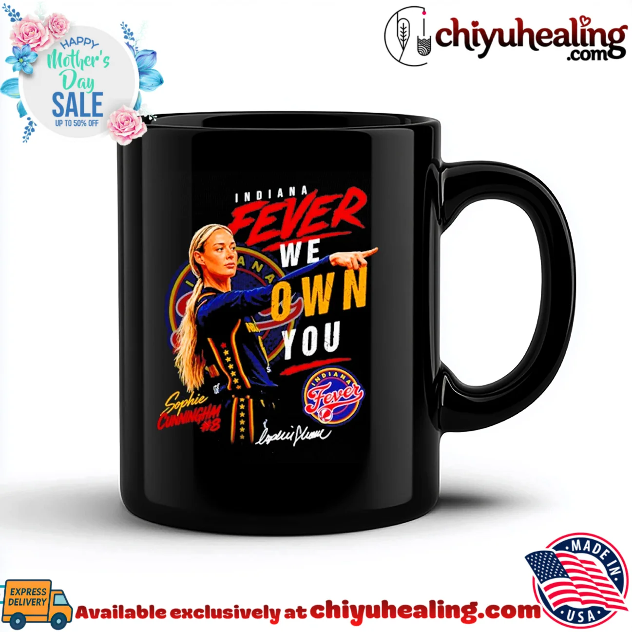 Sophie Cunningham Indiana Fever We Own You shirt & hoodie Sophie Cunningham Indiana Fever We Own You shirt & hoodie