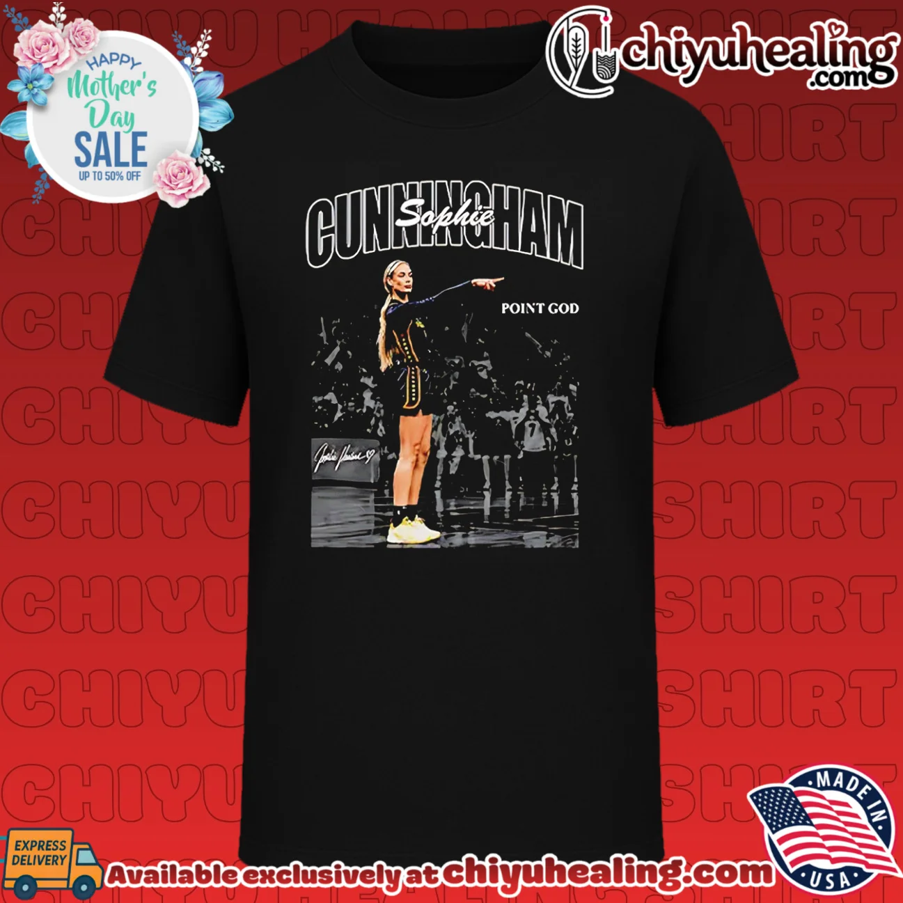 Sophie Cunningham Point God Indiana Basketball shirt & hoodie