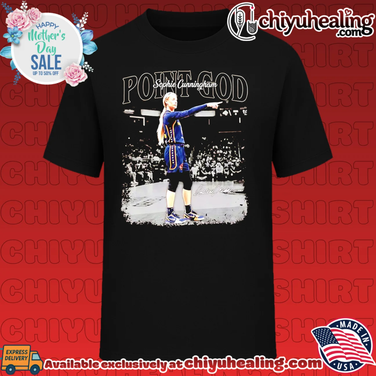 Sophie Cunningham Point God Indiana Fever vintage WNBA 2026 shirt & hoodie