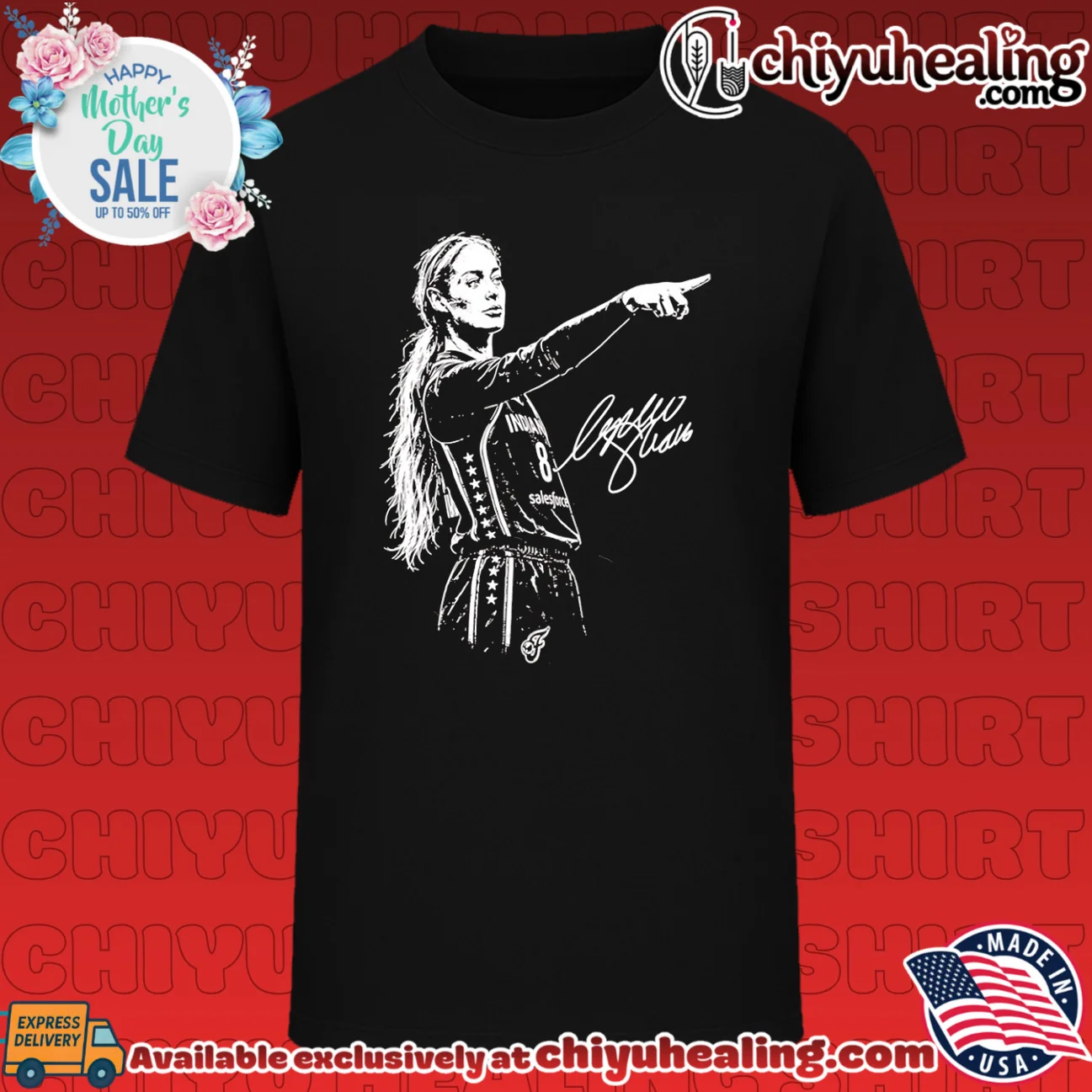 Sophie Cunningham Signature Basketball Indiana Fever shirt & hoodie