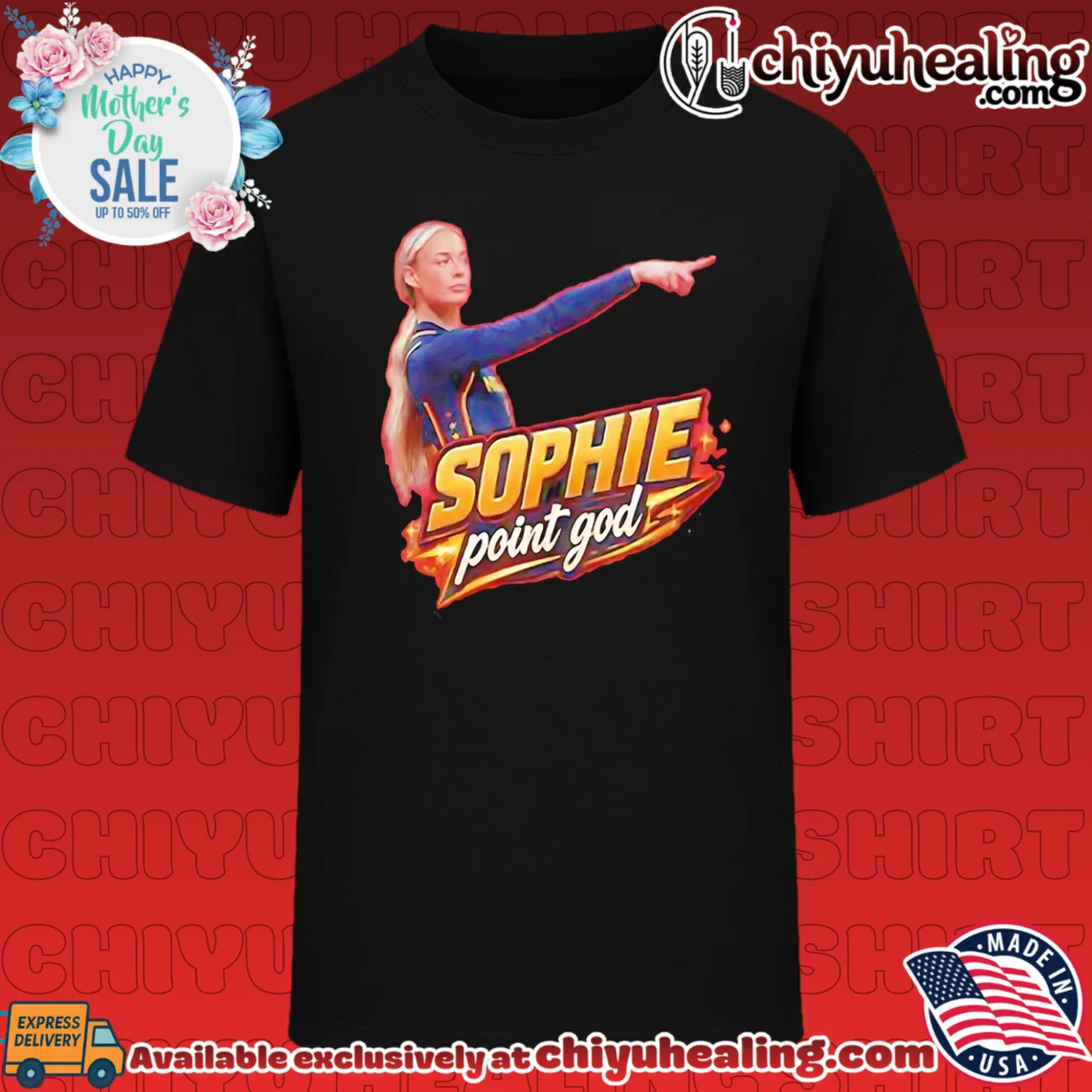 Sophie Cunningham Sophie Point God Indiana Fever shirt & hoodie