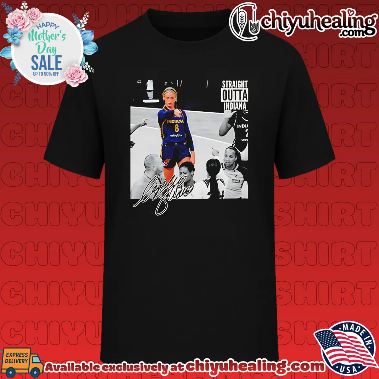 Sophie Cunningham Straight Outta Indiana Basketball shirt & hoodie