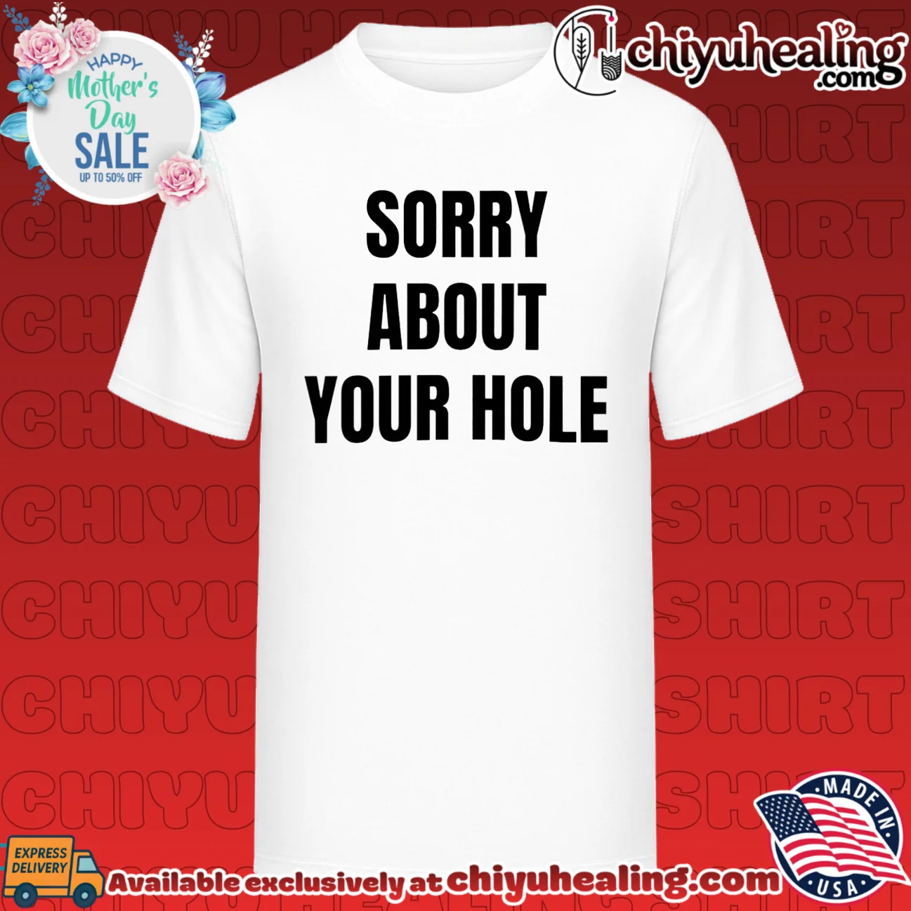 Sorry about your hole